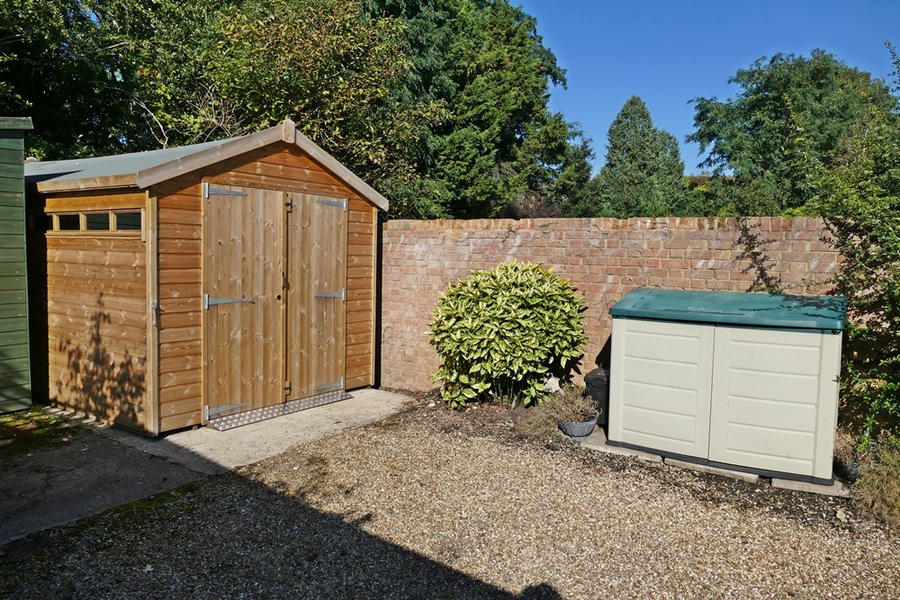 parking and shed