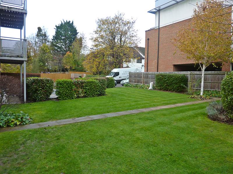 Rear view of property