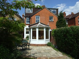 rear of property