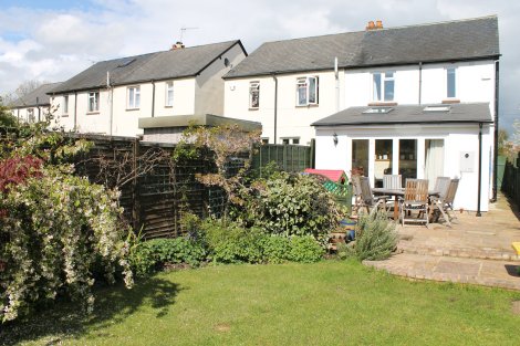 rear of property