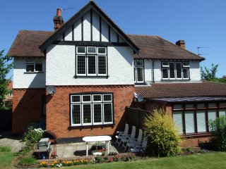 rear of property