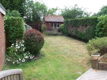 Rear garden