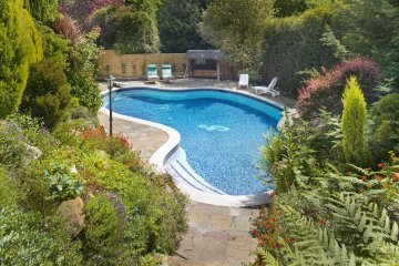View of pool