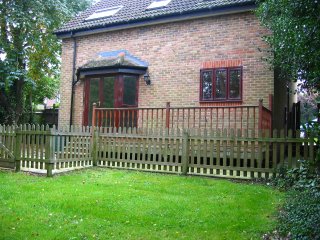 Rear of property