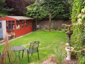Rear garden