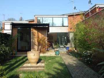 rear view of property