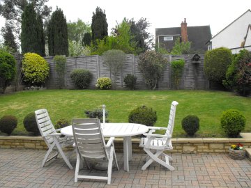 View of rear garden