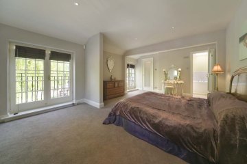 Master bedroom suite