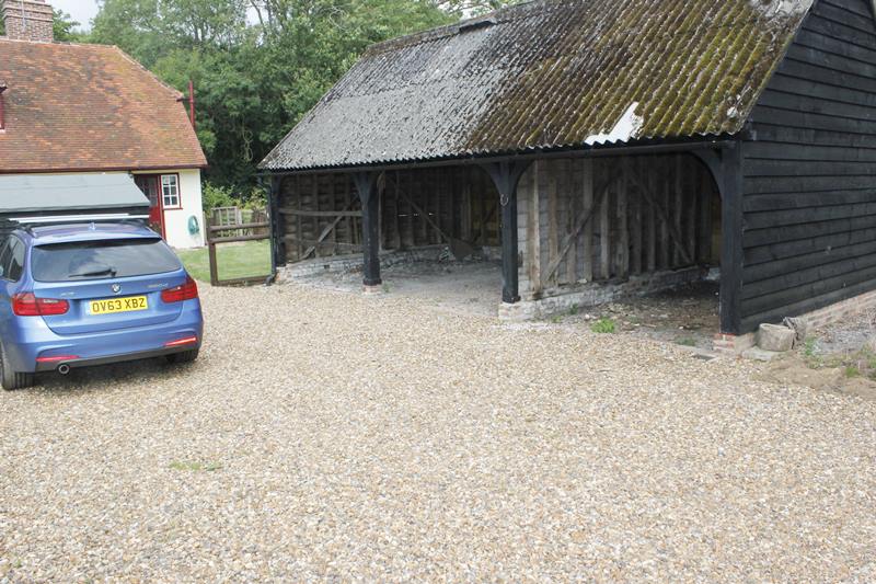 Carport and parking