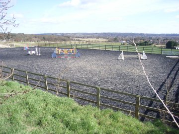 View of manege