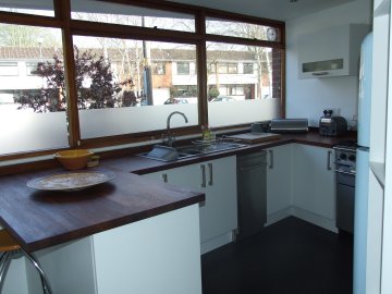 View of kitchen