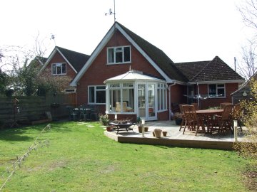 Rear garden
