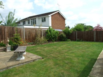 Rear garden