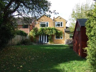 rear of property