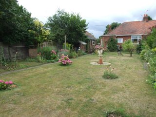 rear of property