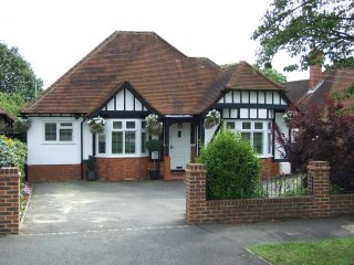 front of property