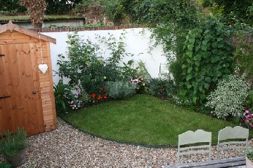 Rear garden