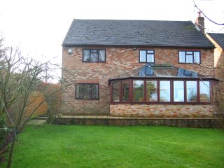 Rear view of property