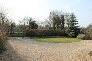 View of drive & front
