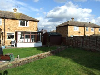 rear of property