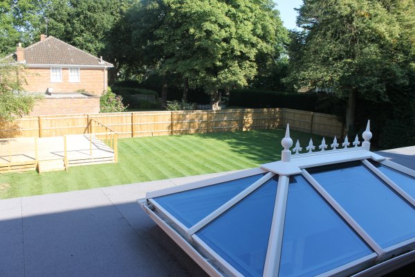 View of garden