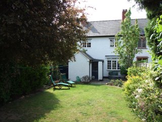 rear of property