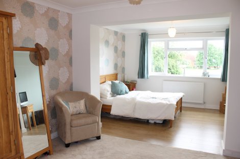 21 ft bedroom