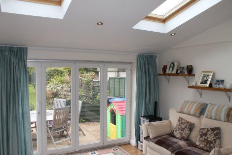 vaulted extension