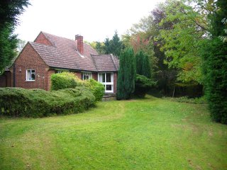Rear view of property
